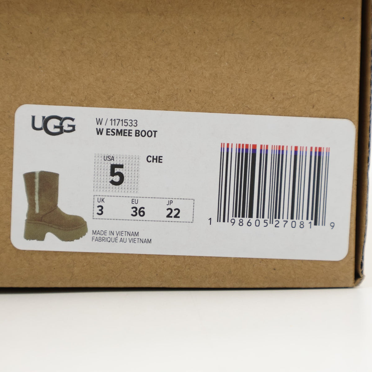 1171533-CHE UGG Esmee Boot Chestnut (Women's)