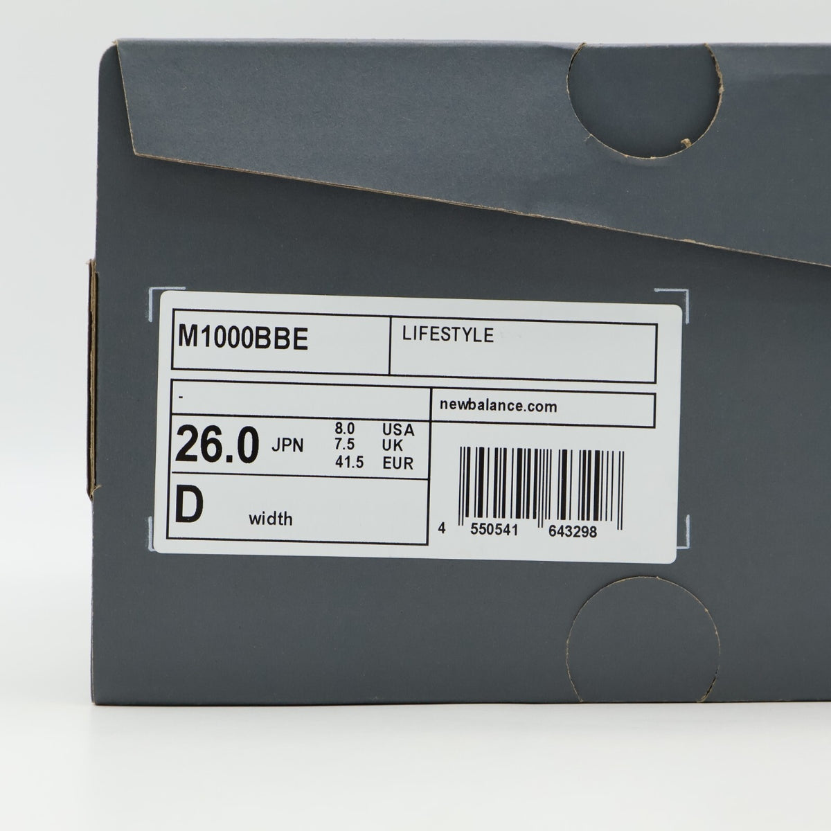 M1000BBE BEAMS Exclusive New Balance 1000 Black (Men's)