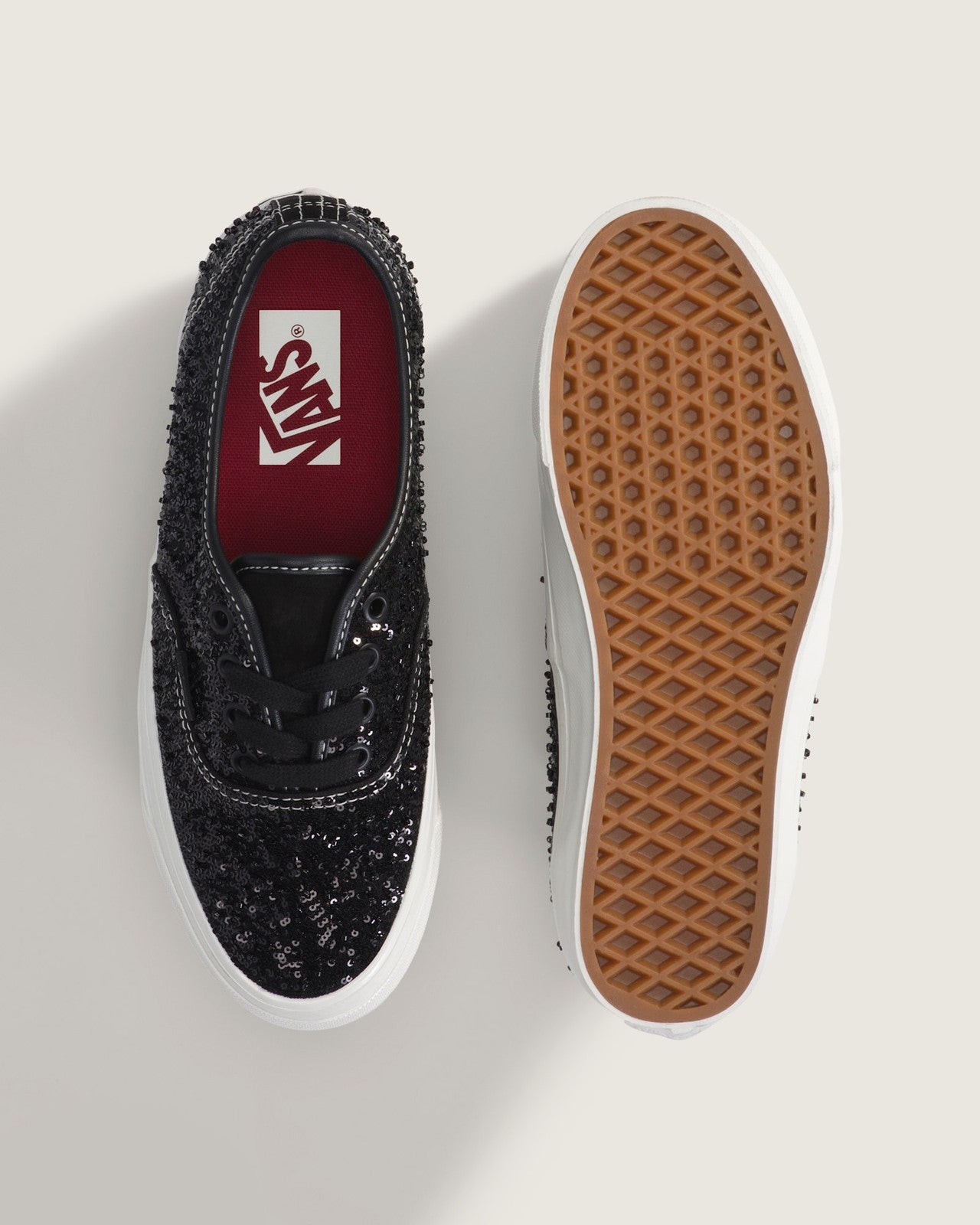 VN000DB8BZW VN000DB8BZW Vans Premium Authentic 44 Beaded Black/White (Men's)