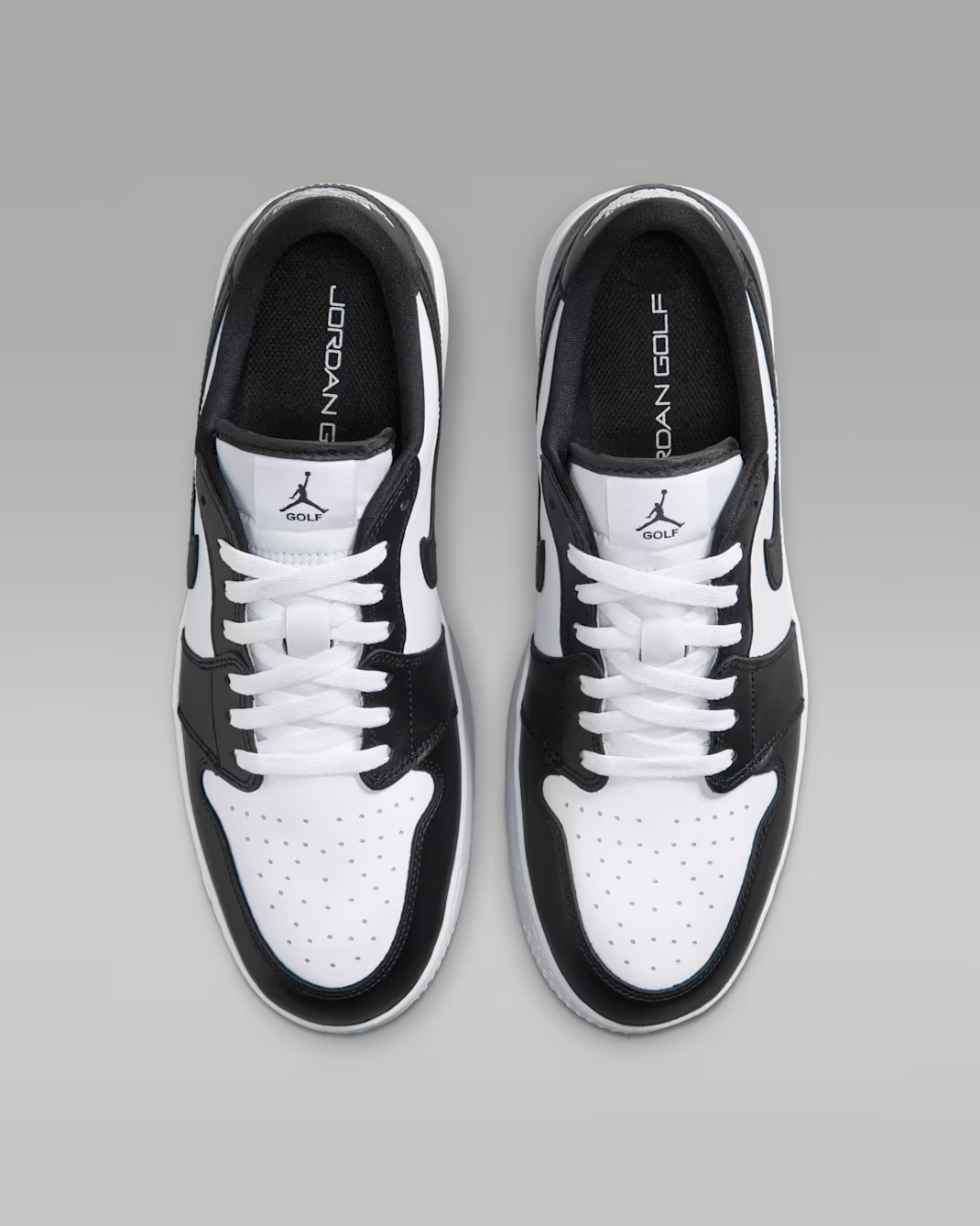IQ3417-101 Nike Air Jordan 1 Low Golf Spike White Black (Men's)