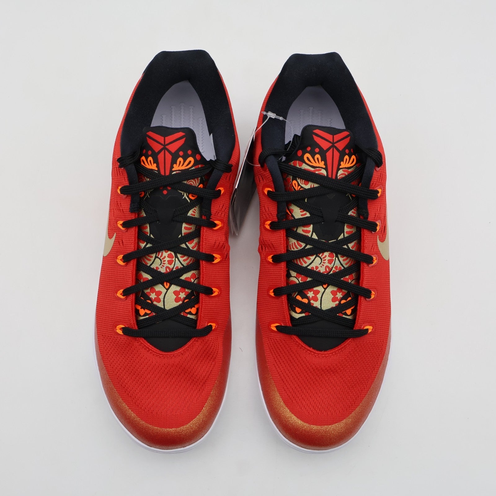 IH1400-600 Nike Kobe 9 Low Protro EM China University Red and Metallic (Men's)