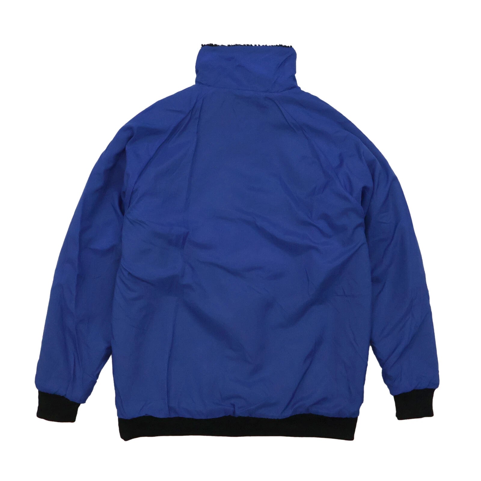 Nike Big Swoosh Reversible Boa Jacket Black Game Royal