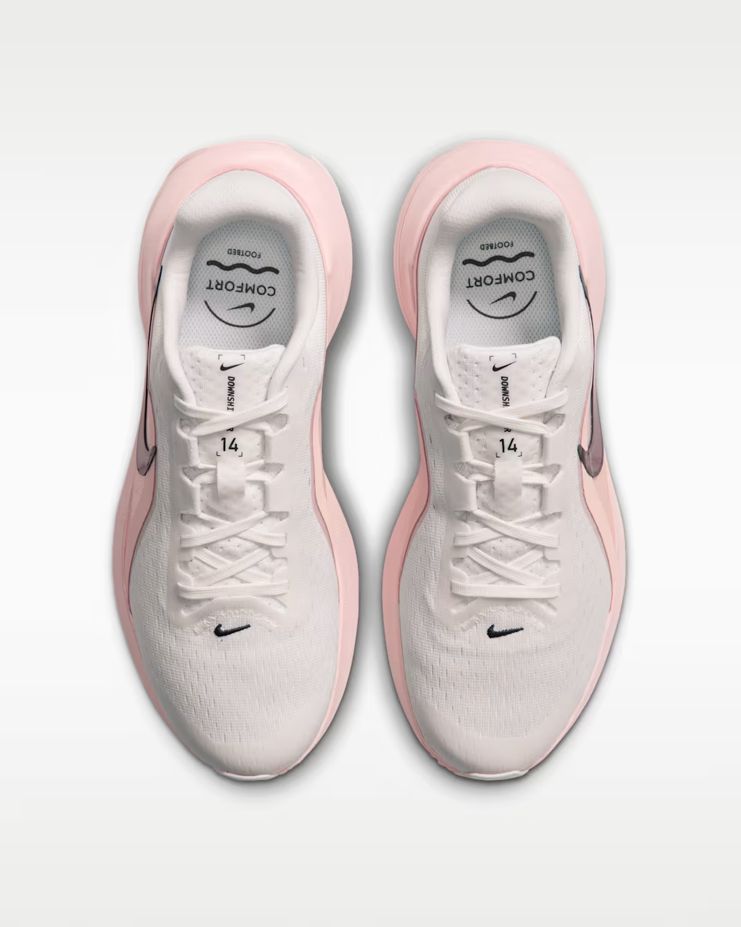 IB1899-108 Nike Downshifter 14 "Sail/Orange Pearl" (Women's)