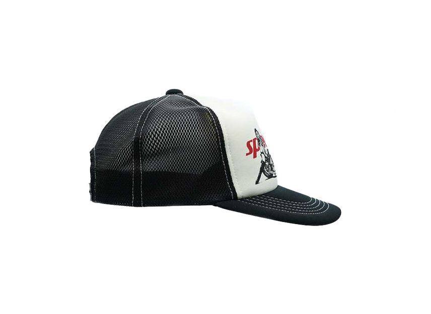 02221QH05 HYSTERIC GLAMOUR Speedster Mesh Cap Black