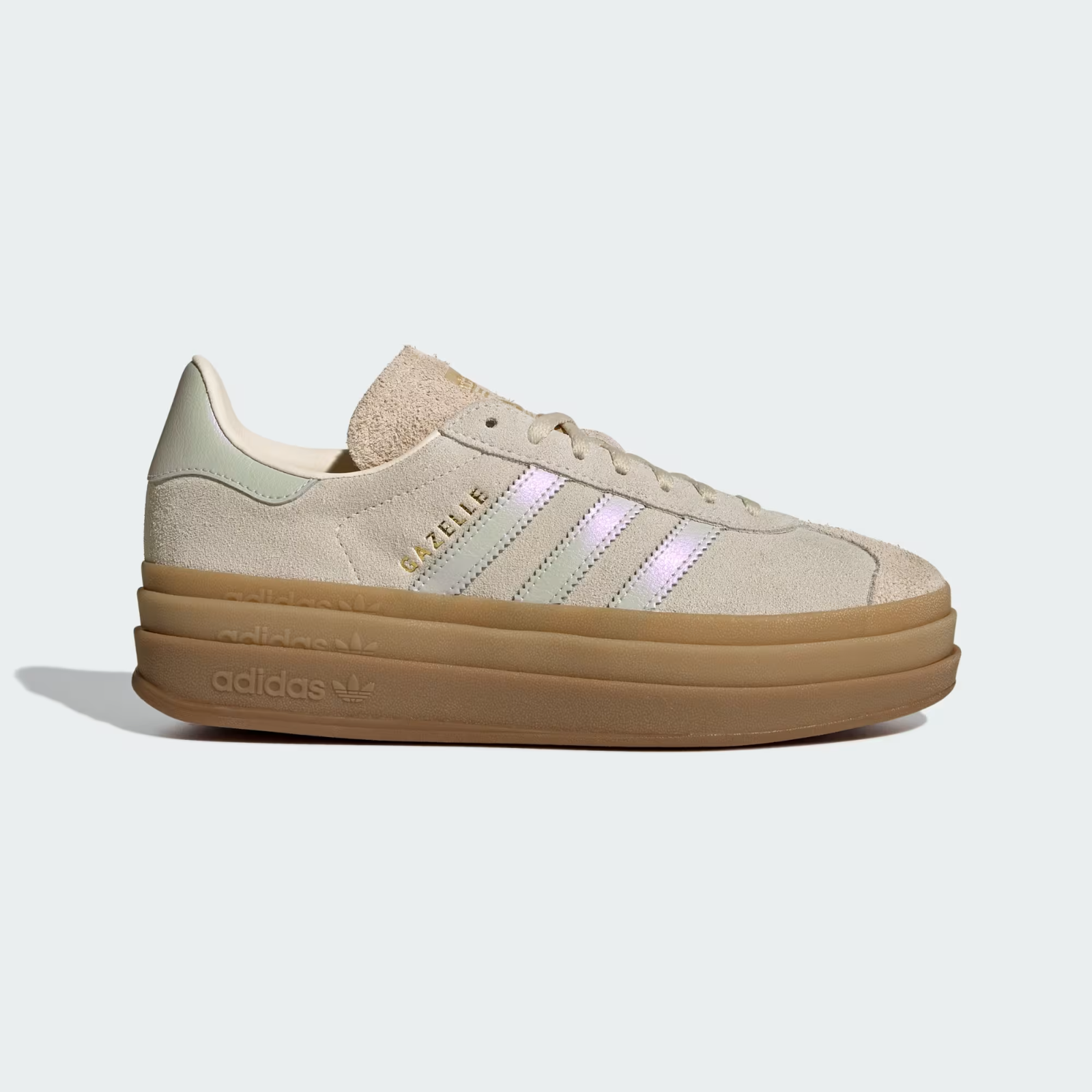 IH6782 adidas Gazelle Bold Grey One Cream White (SNIDEL Japan) (Women's)