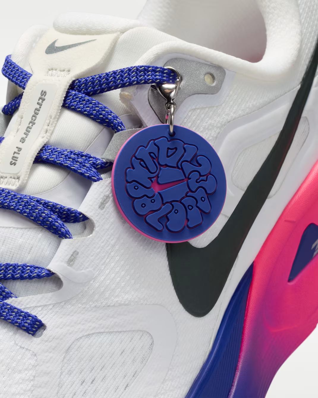 IR5894-100 Nike Structure Plus SE White Concord Hyper Pink (Women's)