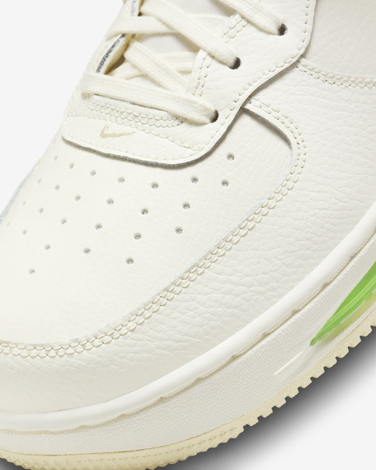 FB1374-100 Nike Air Force 1 Mid Evo Sail Lime Blast Coconut Milk (Men's)
