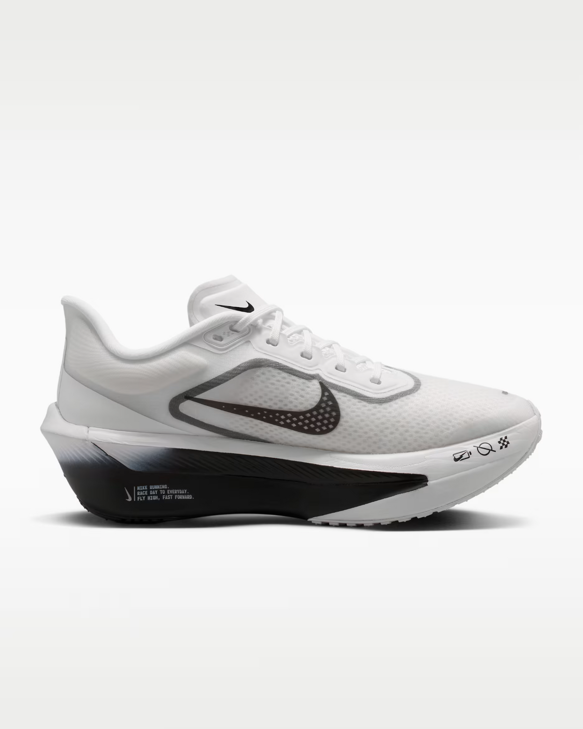 FN8455-100 Nike Zoom Fly 6 "White/Smoke Grey/Black" (Women's)
