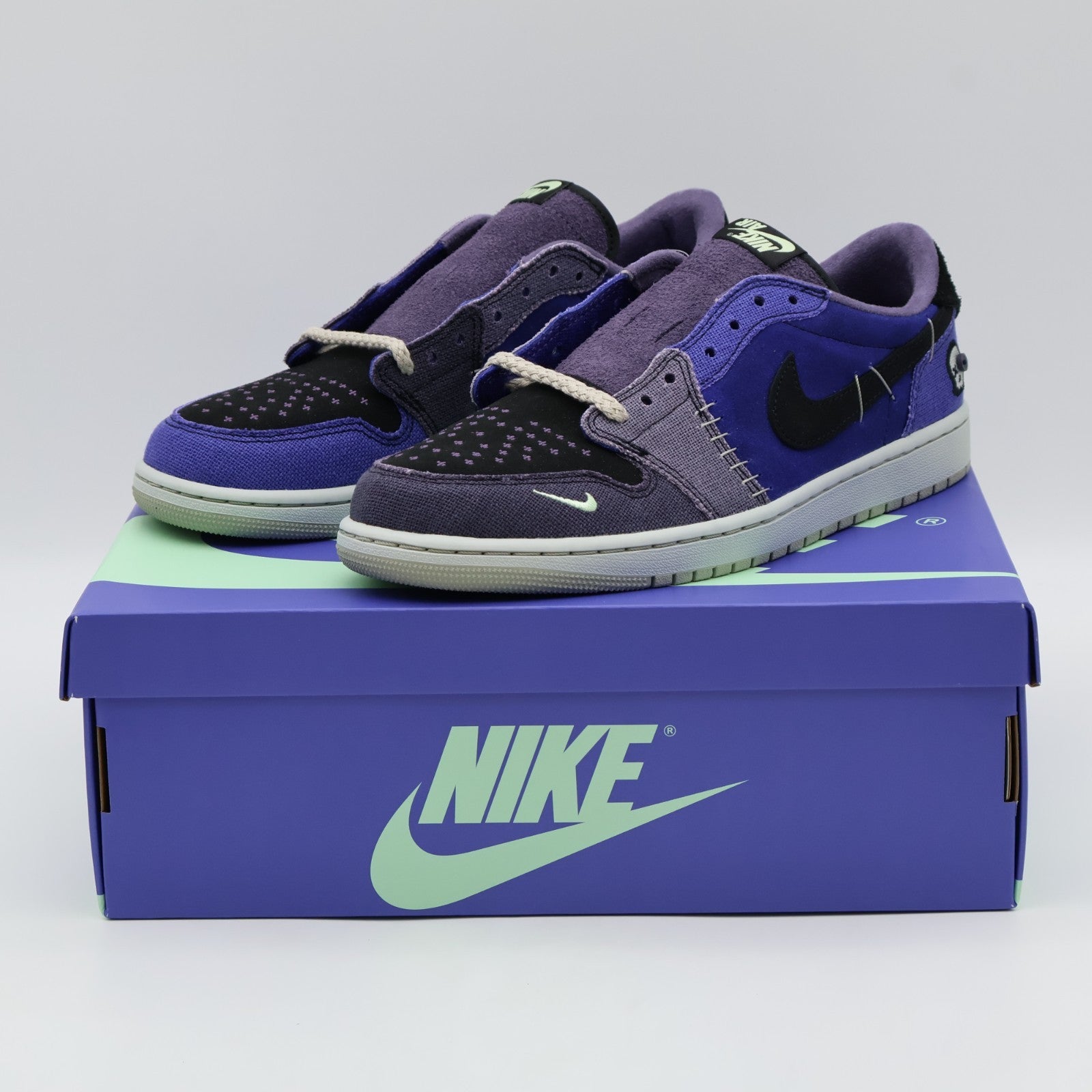 IH2309-500 Zion Williamson Ã Nike Air Jordan 1 Low OG Voodoo Alternate (Men's)