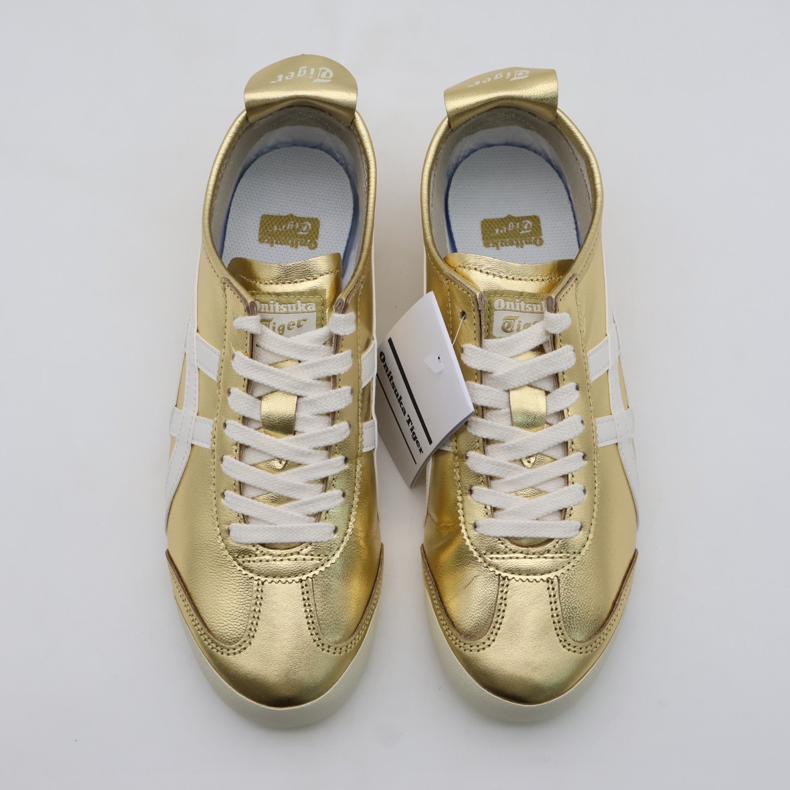1183B566-201 Onitsuka Tiger Mexico 66 Gold White (Men's)