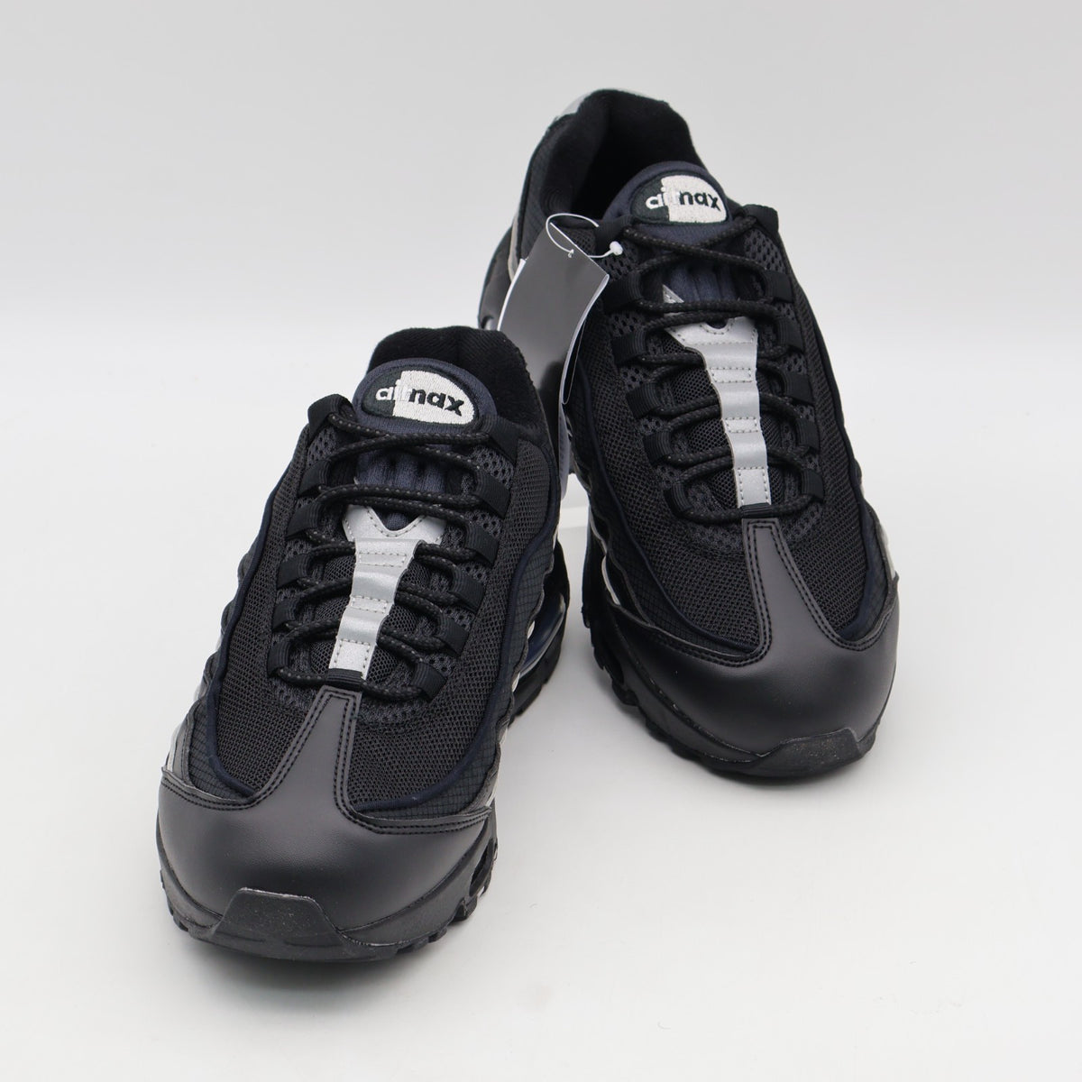 IB1667-003 Nike Air Max 95 OG Big Bubble Black White Metallic Silver (Men's)