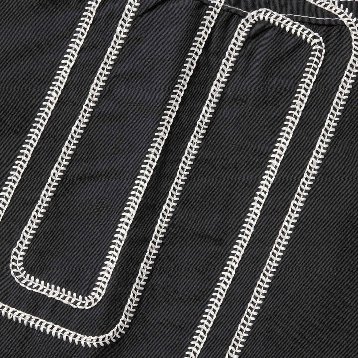 Supreme Spellout Embroidered Track Jacket Black