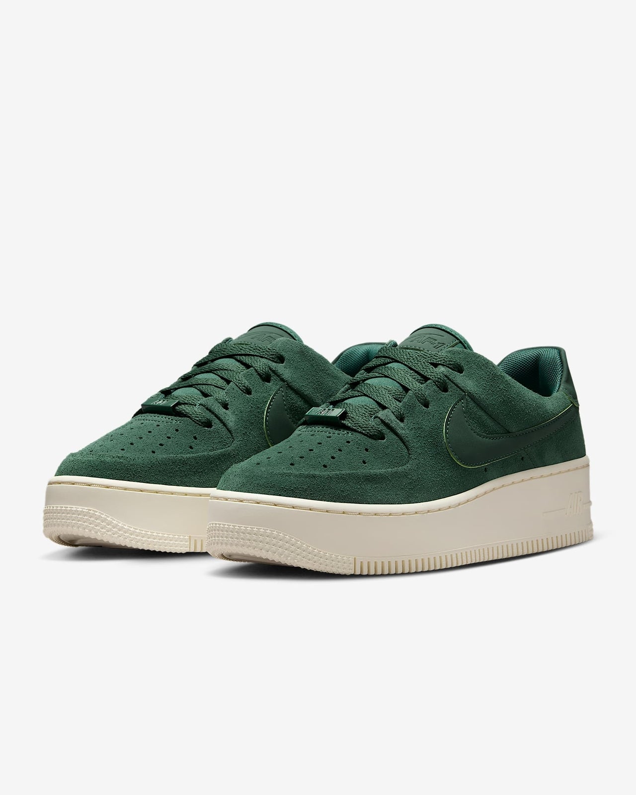 AR5339-302 Nike Air Force 1 Sage Low Fir Pale Ivory Fir (Women's)