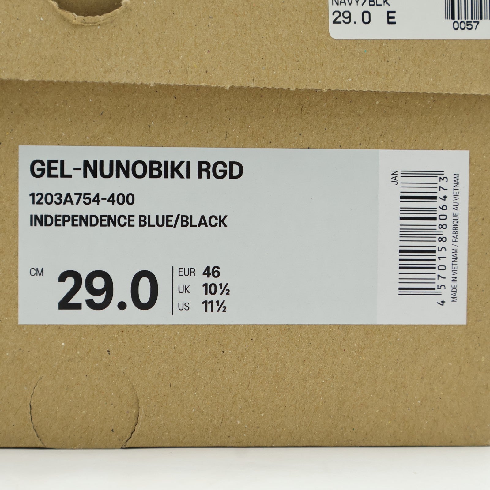 1203A754-400 Asics Gel-Nunobiki RGD Independence Blue Black (Men's)
