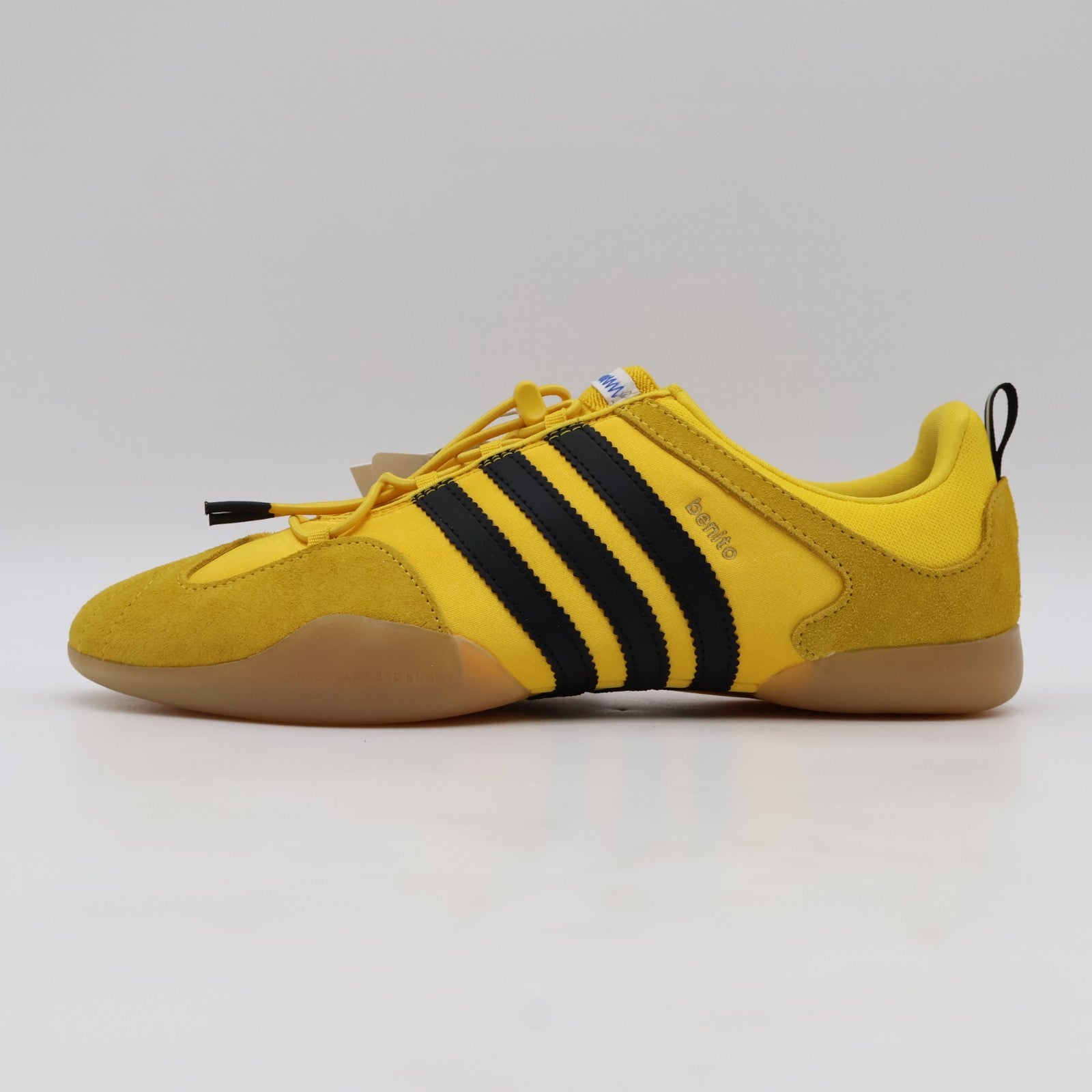 JQ9230 Bad Bunny adidas Ballerina Bold Gold Core Black Gum (Men's)