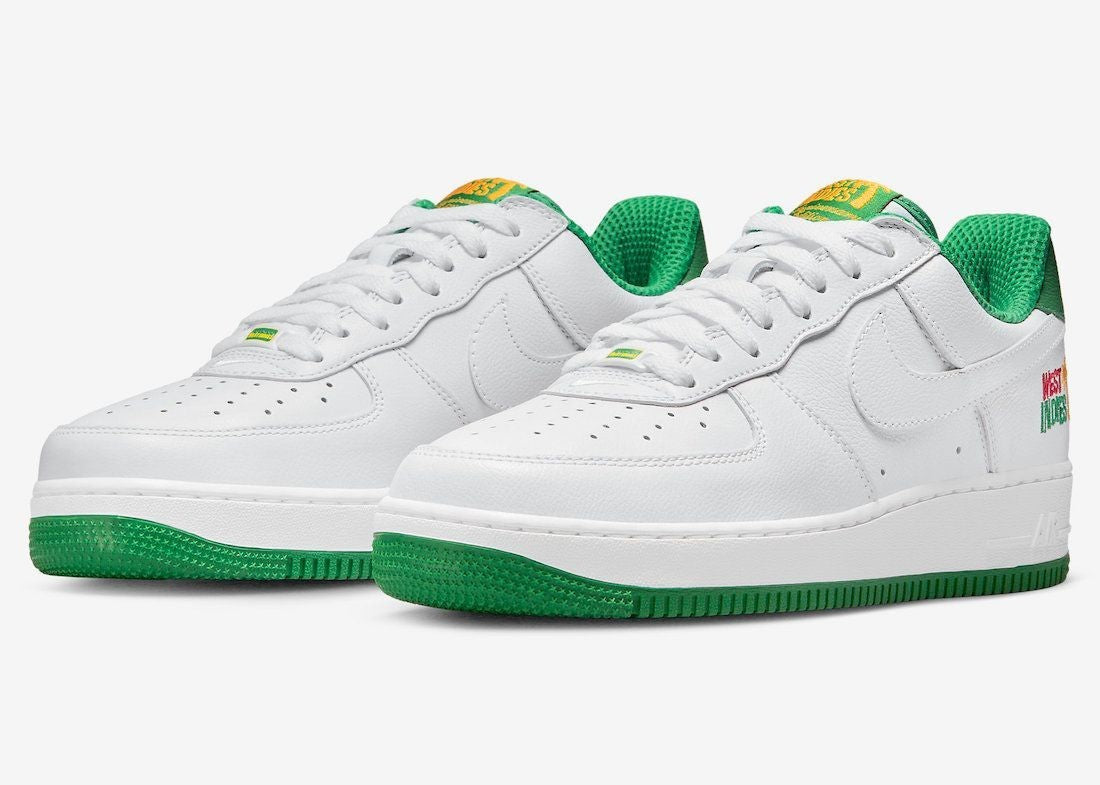 DX1156-100 Nike Air Force 1 Low West Indies "White/Classic Green" (Men's)