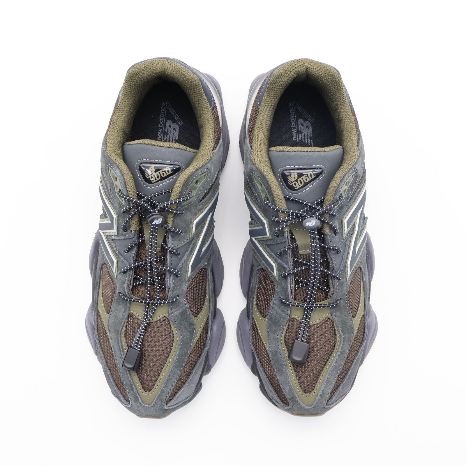 U9060PH New Balance 9060 Blacktop Dark Moss Brown Khakis Green Grey (Men's)