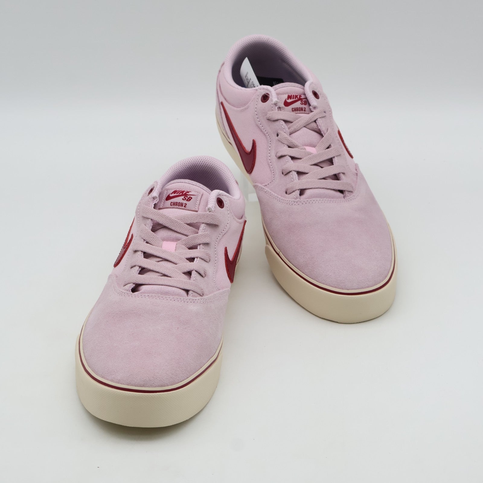 DM3493-608 Nike SB Chron 2 Pink Foam Pearl White Pink Foam Noble Red (Men's)