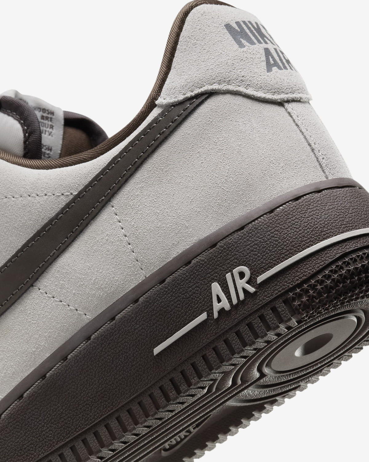 HQ3485-104 Nike Air Force 1 '07 Light Orewood Brown Baroque Brown (Women's)