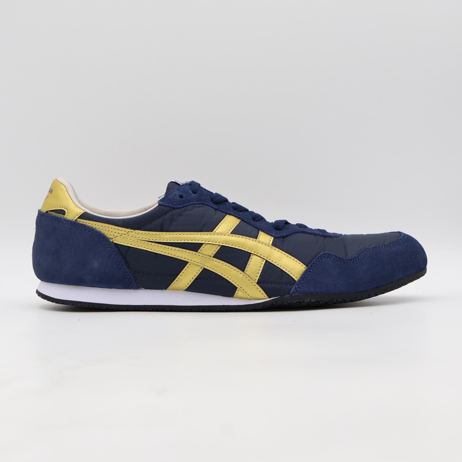 1183B400-400 Onitsuka Tiger Serrano Midnight Pure Gold (Men's)