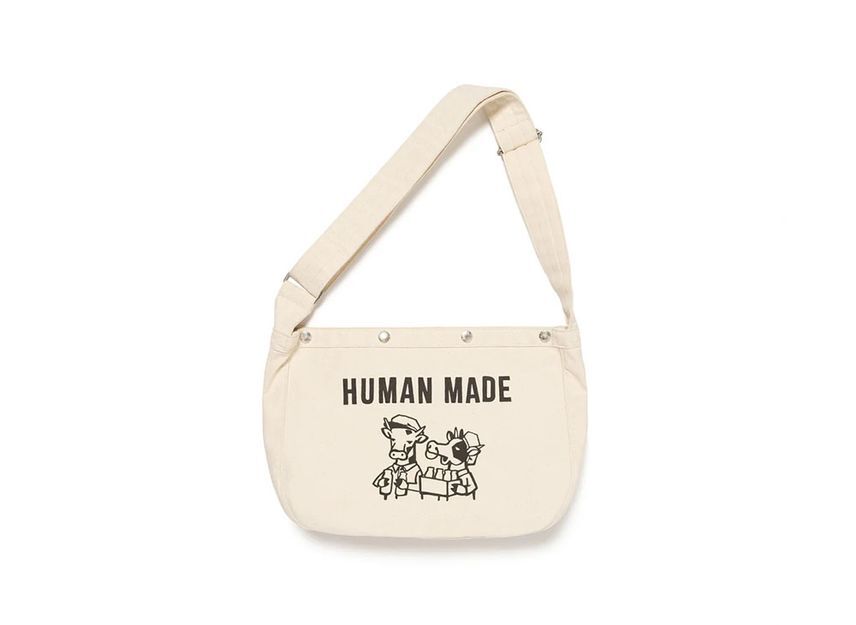 HUMAN MADE Milk Boy Bag White
