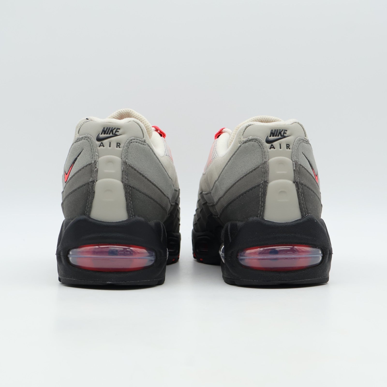 IM7410-001 Nike Air Max 95 OG Big Bubble Medium Ash/Solar Red ( Men's )