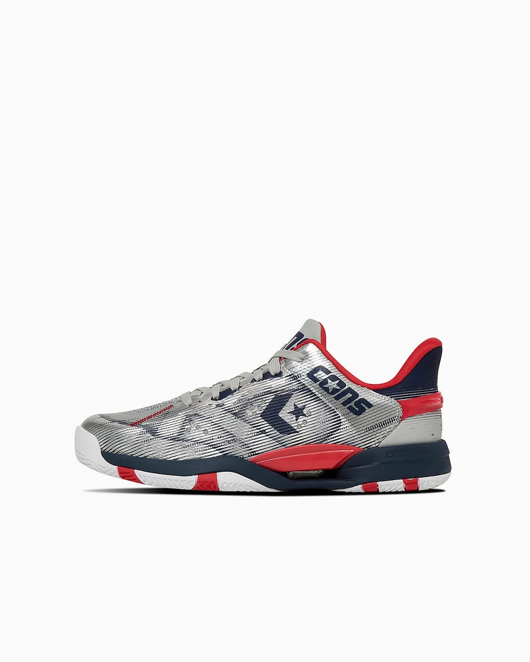 33500460 Converse Cons Accelerator Low Silver/Navy/Red (Men's)