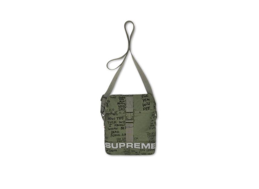 Supreme Field Side Bag Olive Gonz (23SS)