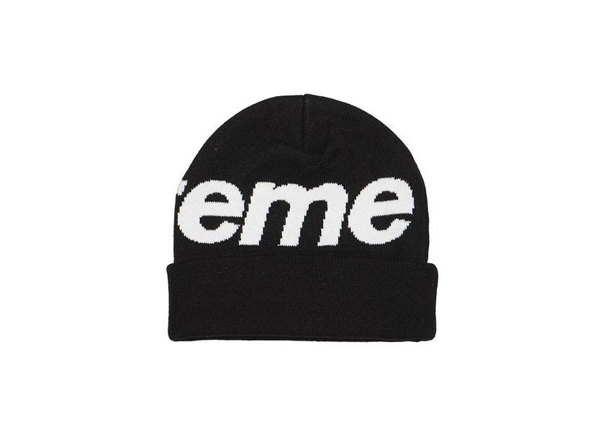 Supreme Big Logo Beanie Black (24FW)