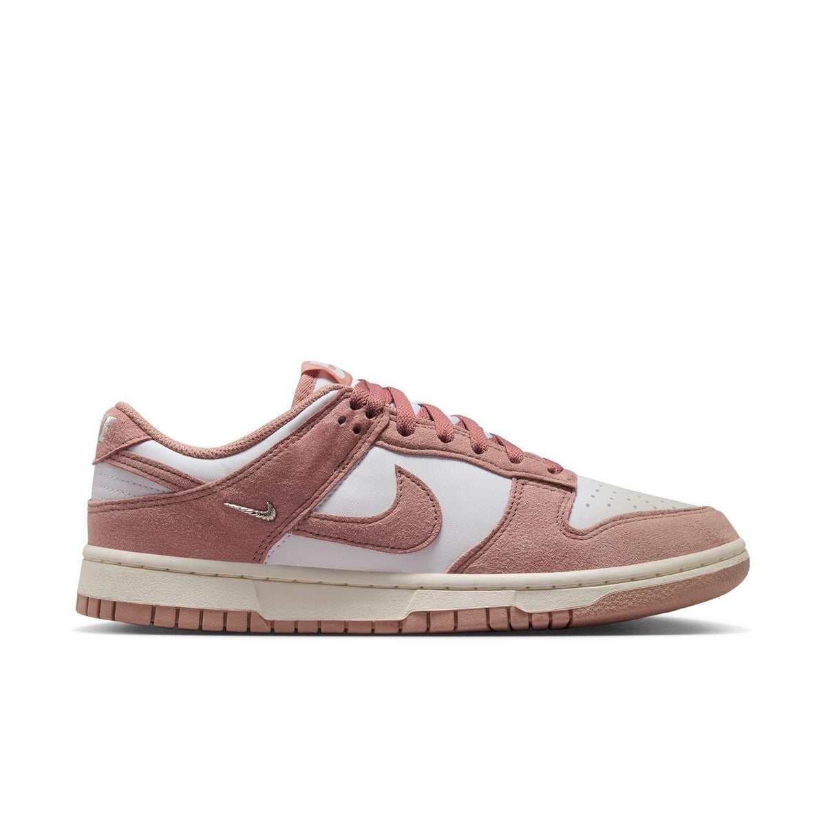 IB4417-104 Nike Women's Dunk Low Sail Metallic Gold Red Sepia (Women's)