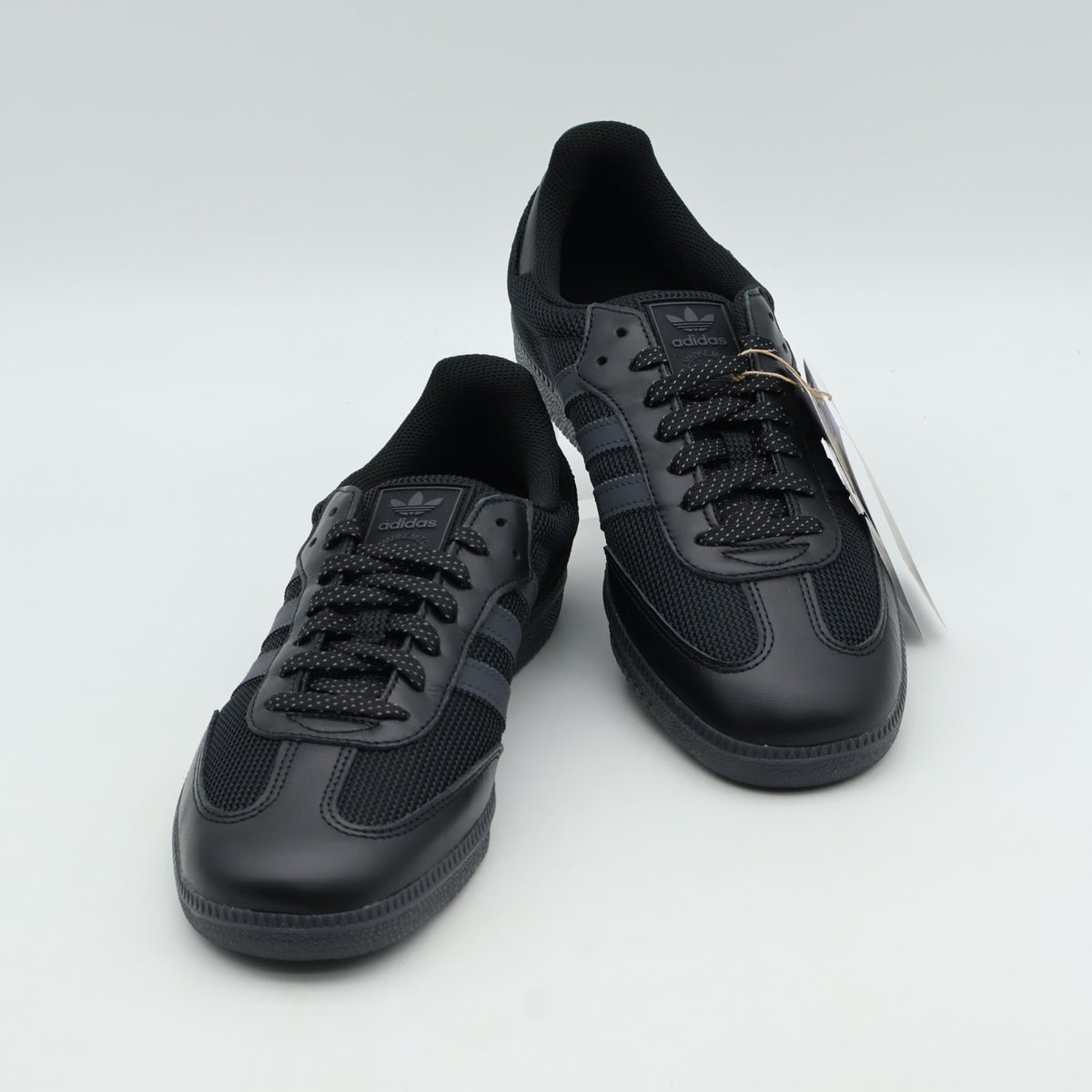 JR0901 adidas Originals Samba OG Core Black Carbon Silver Metallic (Men's)