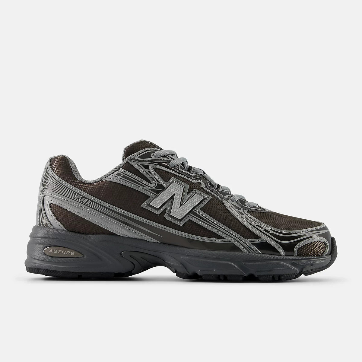 U7407YI New Balance 740 Black Metallic (Men's)