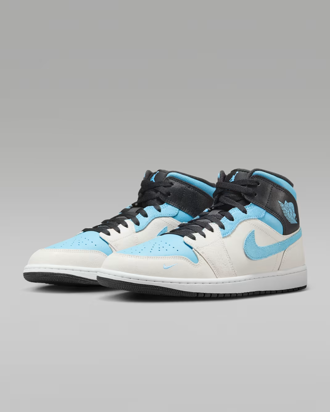 IM6567-121 Nike Air Jordan 1 Mid SE Blue Chill (Men's)