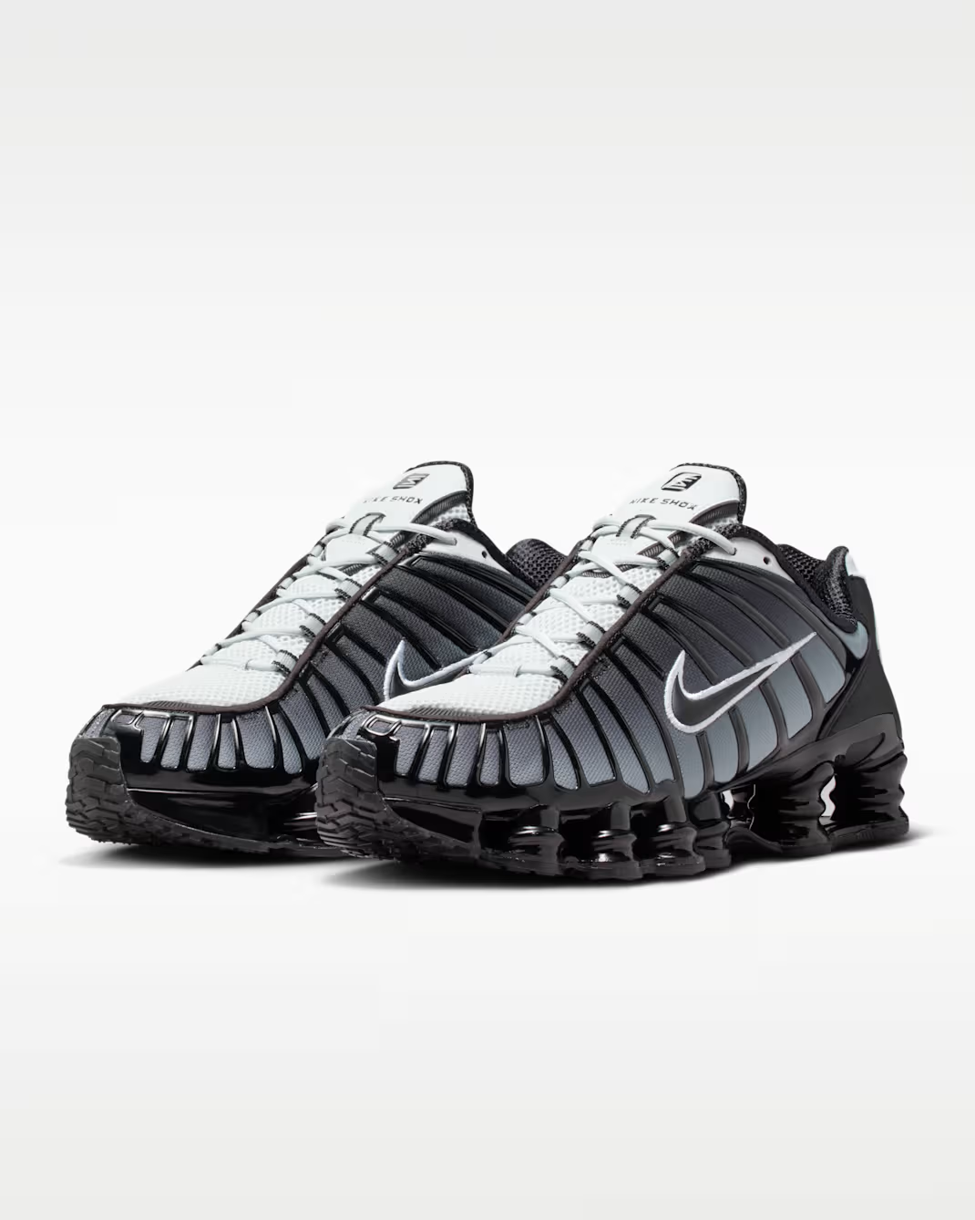 AV3595-017 Nike Shox TL Black Pure Platinum White (Men's)