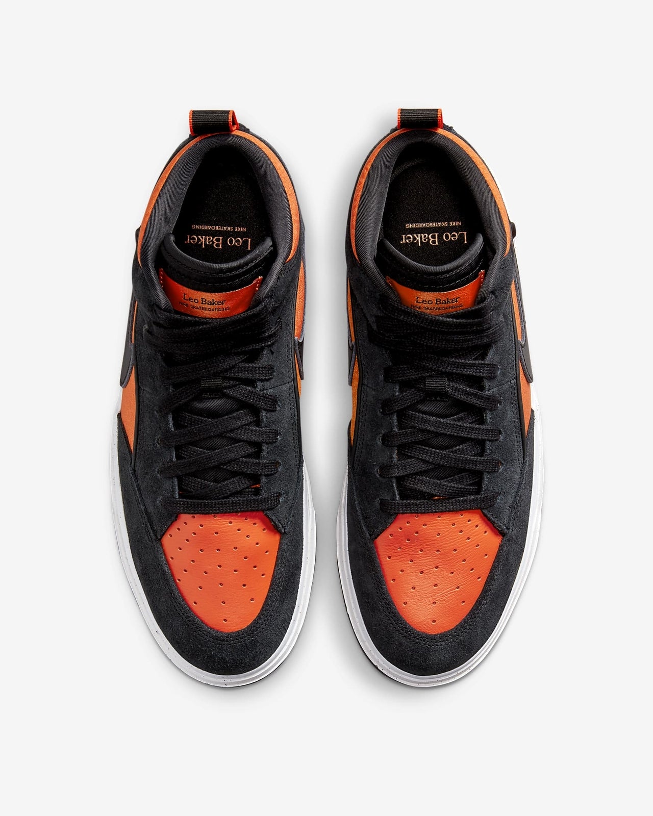 DX4361-002 Nike SB React Leo Black Electro Orange (Men's)