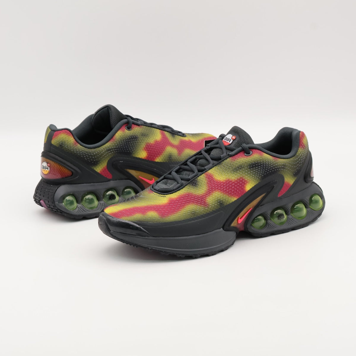 IB7025-001 Nike Air Max DN Dark Smoke Grey Black Sweet Beet Red Orbit (Men's)