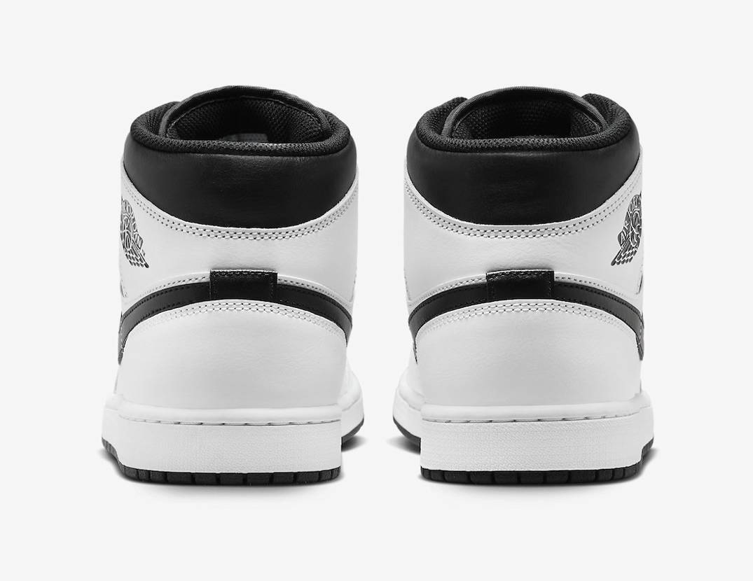 DQ8426-132 Nike Air Jordan 1 Mid White Black (Men's)