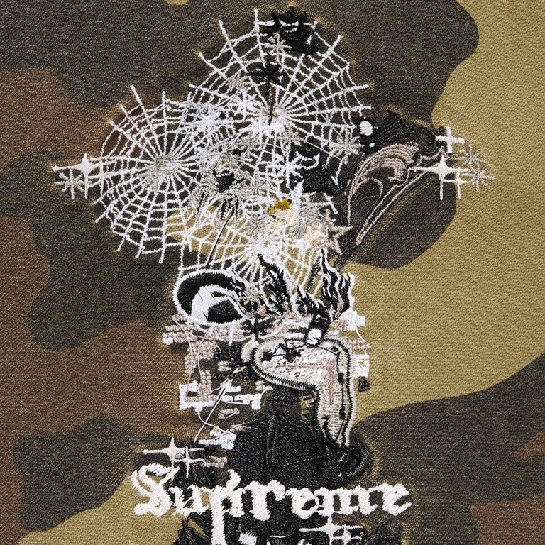 Supreme AOI Cross M52 Jacket Woodland Camo