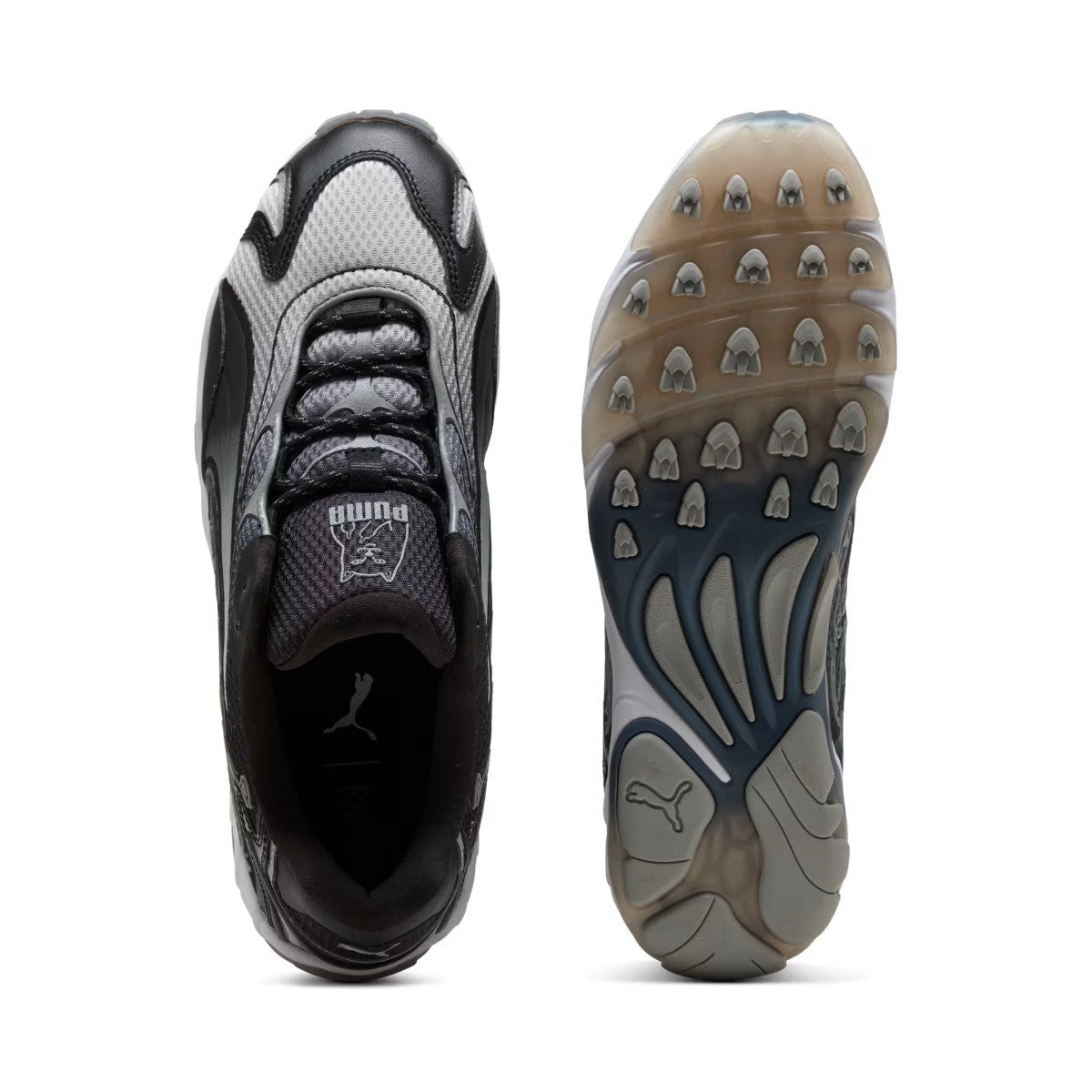 403648-01 RIPNDIP Puma Inhale PUMA Black PUMA Silver (Men's)