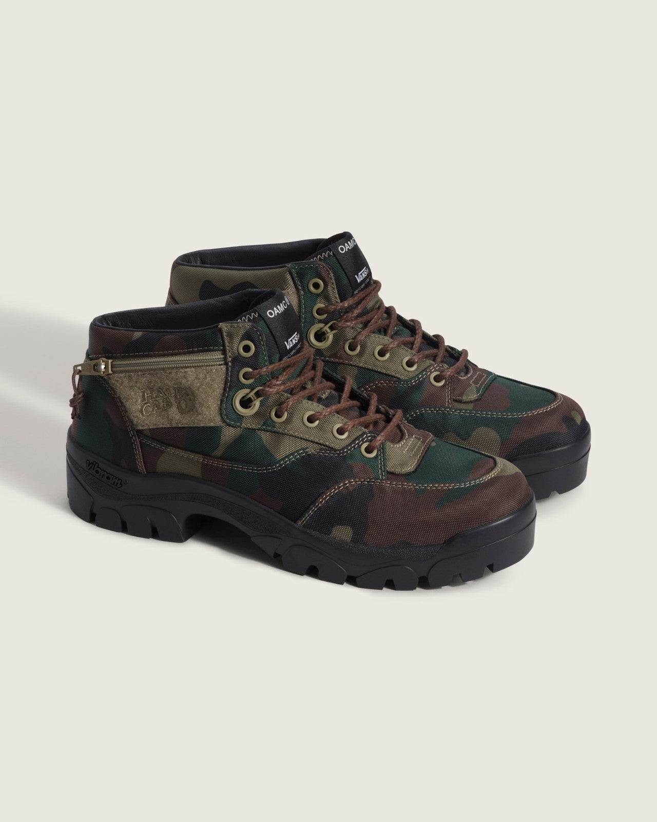 VN000EFUWVD OAMC OTW by Vans Half Cab SP Boot Woodland Camo (Men's)