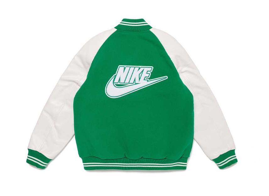 XX28JK004/FV5670-310 NIGO Nike NRG Varsity Jacket Greenï¼NIGOï¼