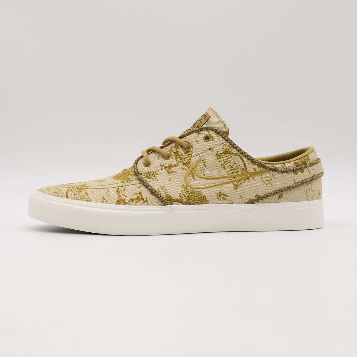 FD6641-200 Nike SB Zoom Janoski Premium Sesame Brongene Sail Flat Gold (Men's)