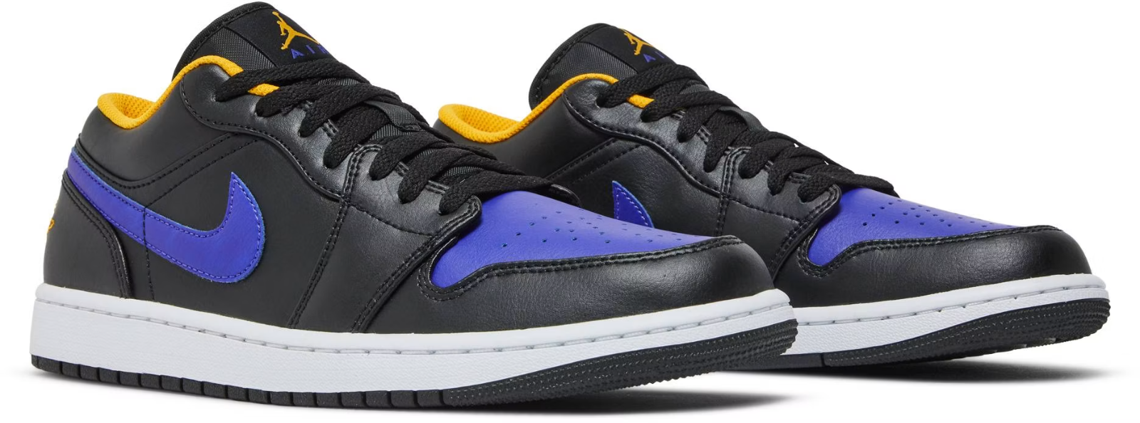 553558-075 Nike Air Jordan 1 Low "Lakers" (Men's)