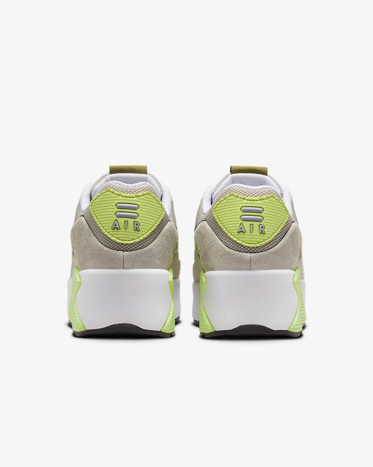 IB8061-100 Nike Air Max 90 LV8 White Pale Ivory College Grey Light Lemon (Men's)