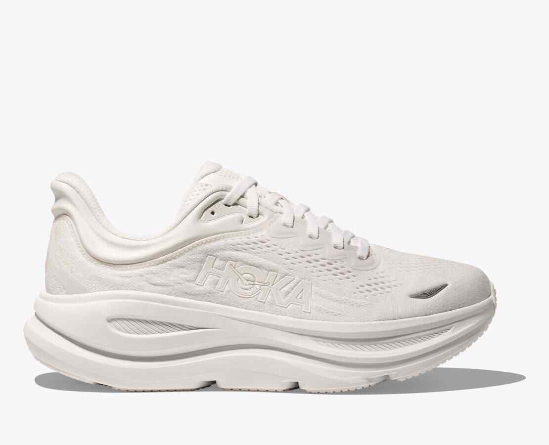 1162011-WWH HOKA BONDI 9 WHITE WHITE (Men's)
