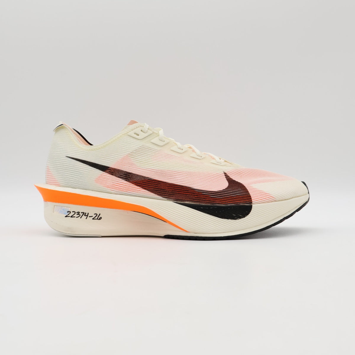 HF6413-100 Nike Vaporfly 4 Proto Sail Total Orange White Black (Men's)