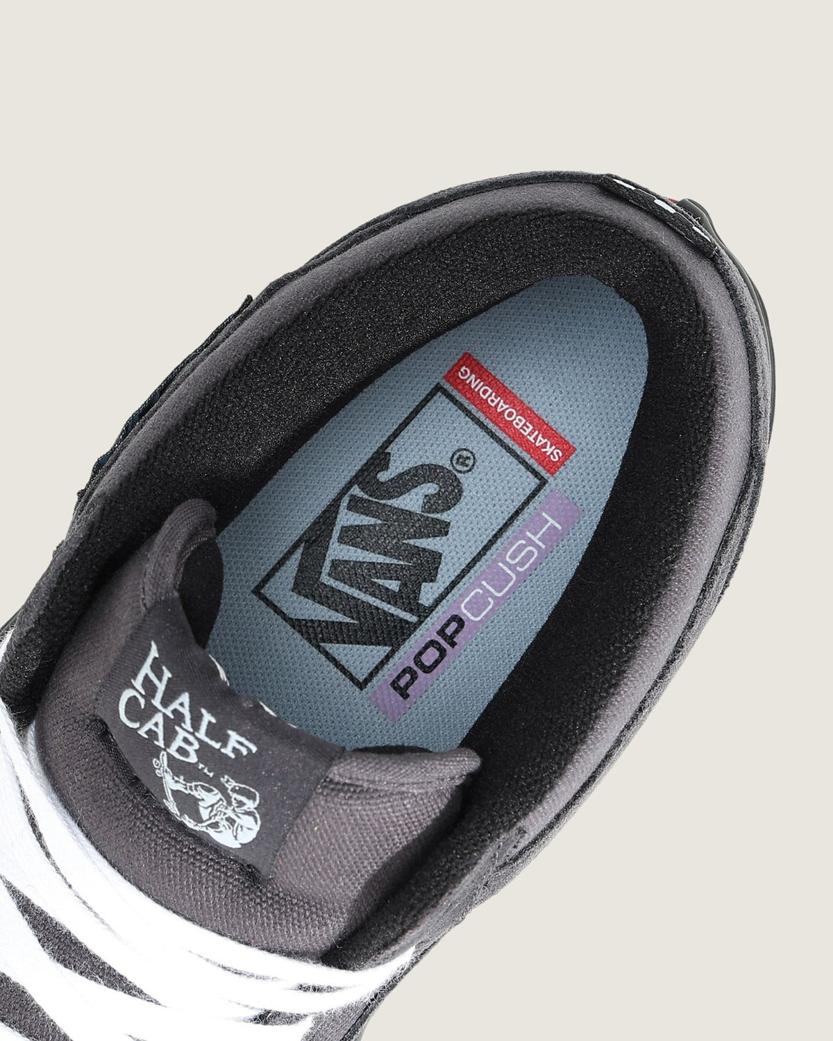 VN0A5FCDB2U Vans Skate Half Cab "Charcoal Grey/Black" (Men's)