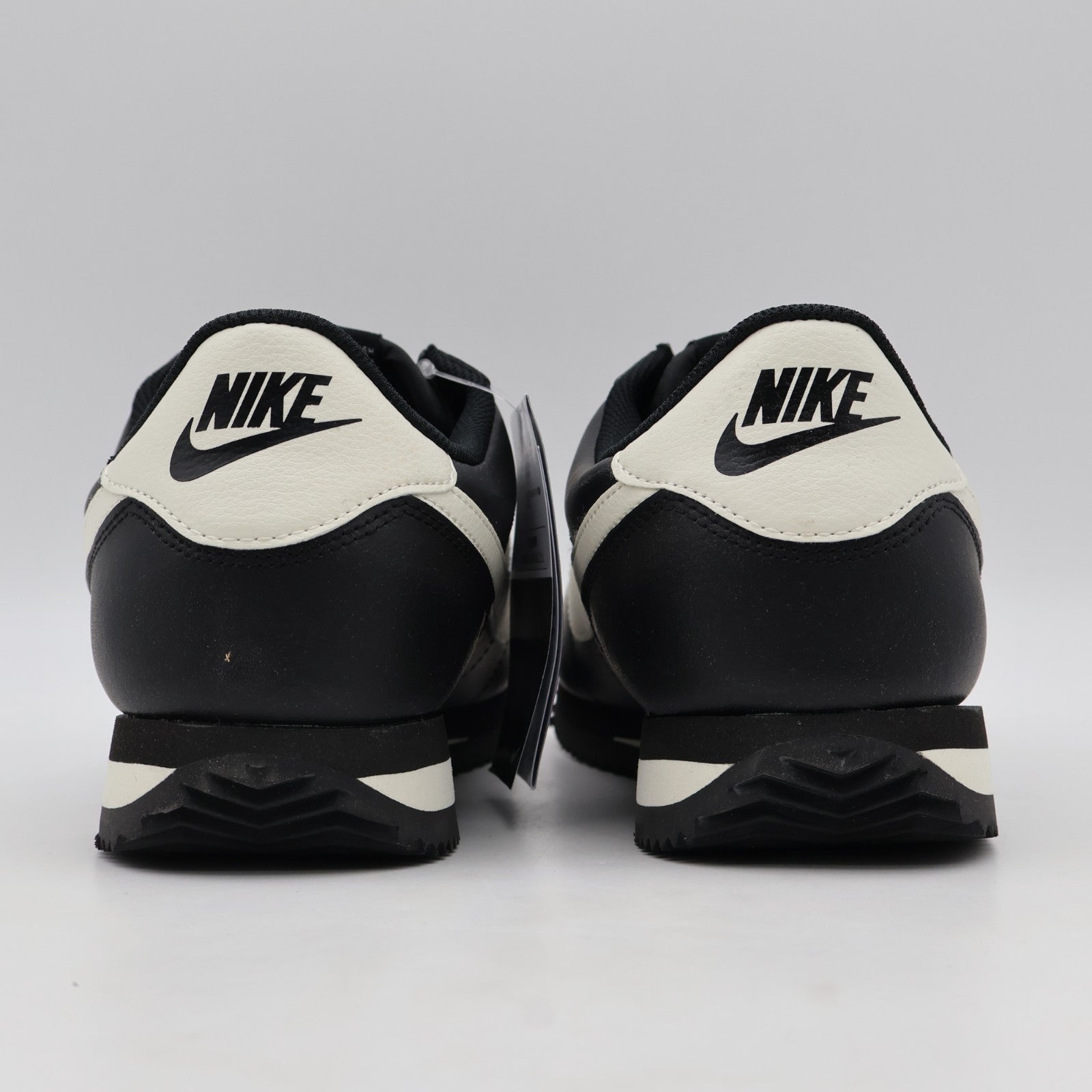 DN1791-006 Nike Cortez Leather Black Pale Ivory (Women's)