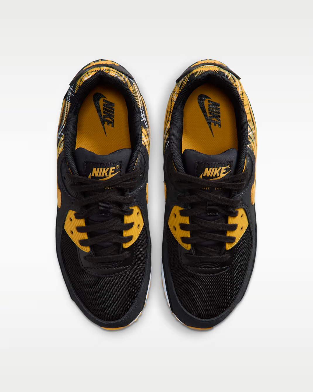 IR5598-001 Nike Air Max 90 "Yellow Plaid" (Men's)