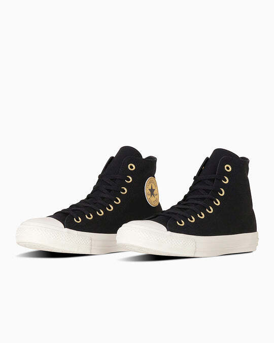 31313380 Converse All Star Goldpatch Hi Black Gold (Men's)